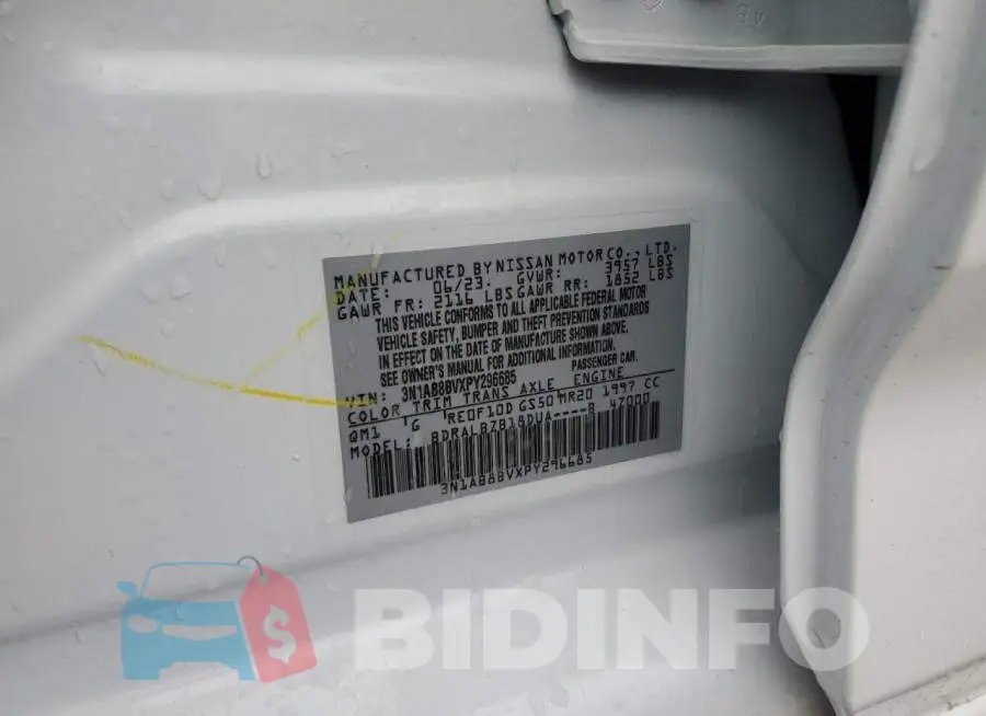 3N1AB8BVXPY296685 Photo# 12