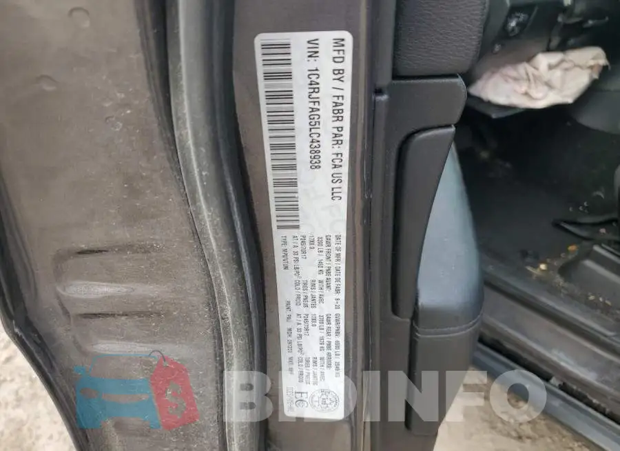 1C4RJFAG5LC438938 Photo# 12