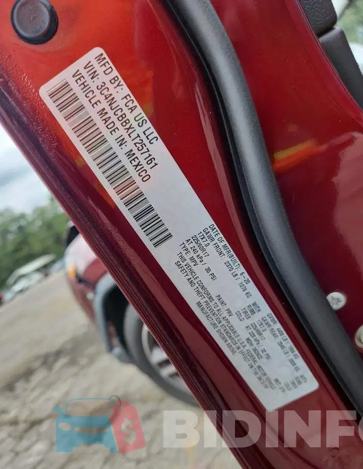 3C4NJCBBXLT257161 Photo# 12