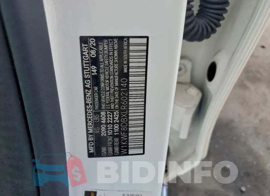 W1KWF8DBXLR602140 Photo# 12