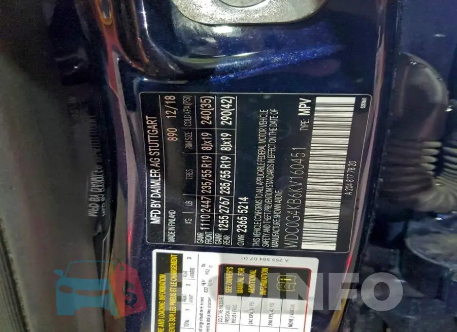 WDC0G4KB6KV160451 Photo# 13