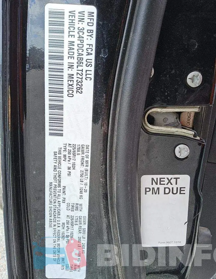 3C4PDCAB6LT273262 Photo# 13