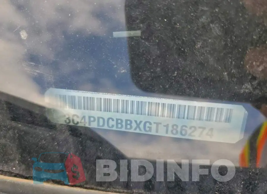 3C4PDCBBXGT186274 Photo# 12