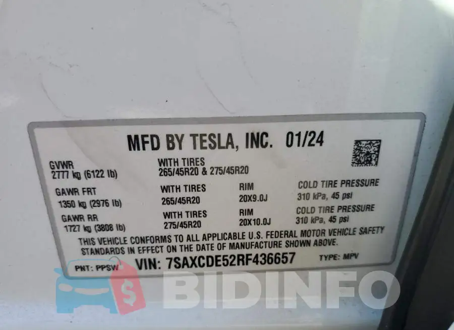 7SAXCDE52RF436657 Photo# 14