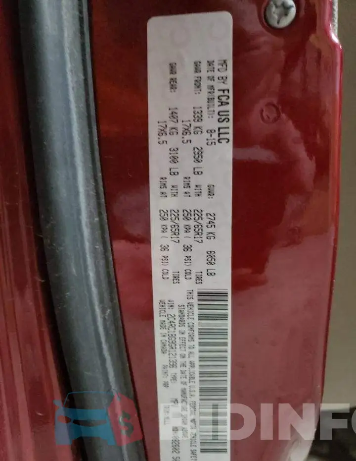 2C4RC1BG9GR121396 Photo# 13