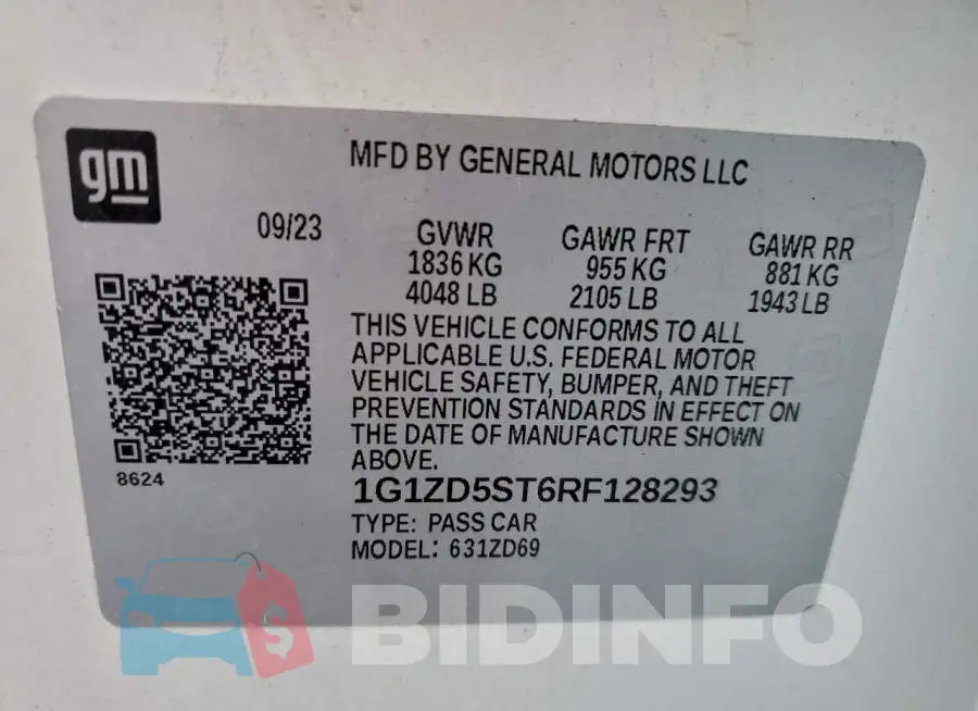 1G1ZD5ST6RF128293 Photo# 12