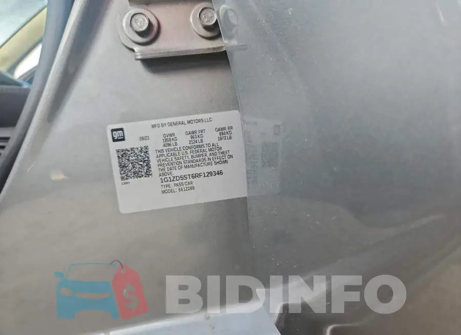 1G1ZD5ST6RF129346 Photo# 12