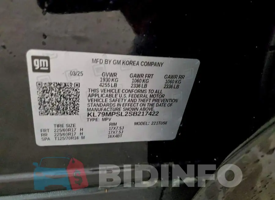 KL79MPSL2SB217422 Photo# 13
