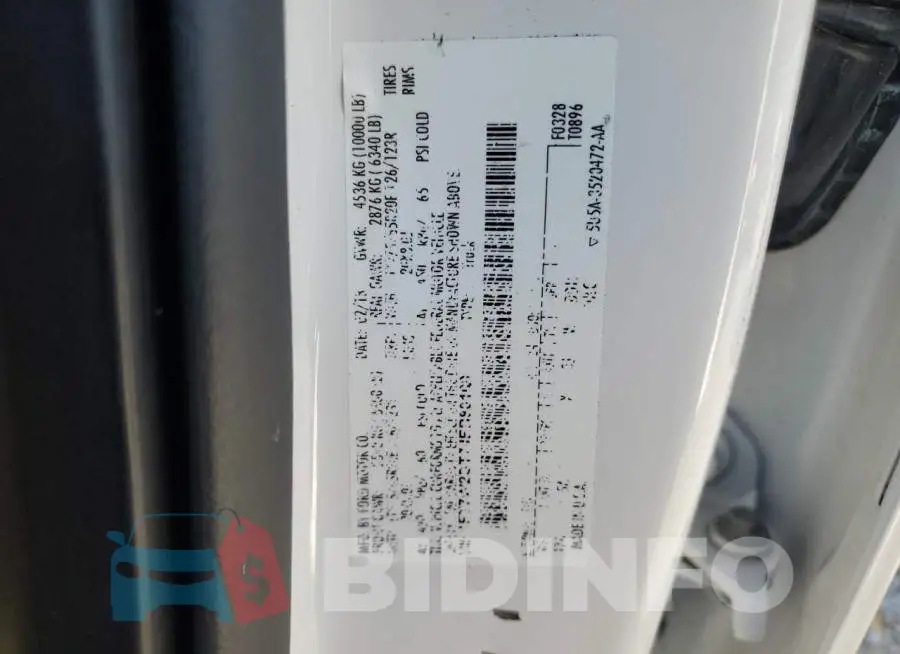 1FT7W2BT7JEB80100 Photo# 12