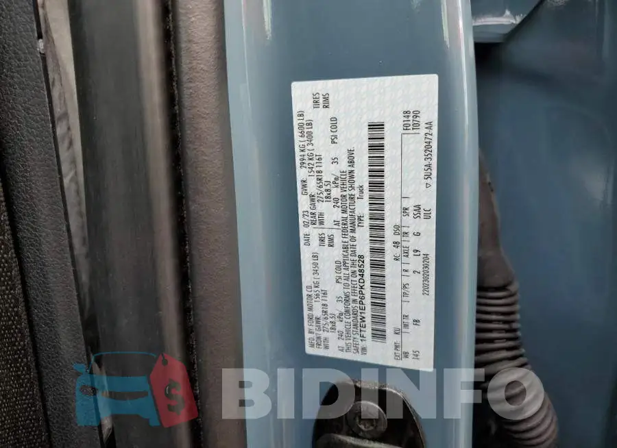 1FTEW1EP6PKD48528 Photo# 13