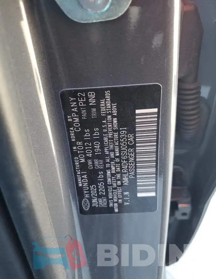KMHLR4DF6SU055391 Photo# 13