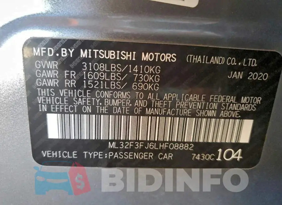 ML32F3FJ6LHF08882 Photo# 12