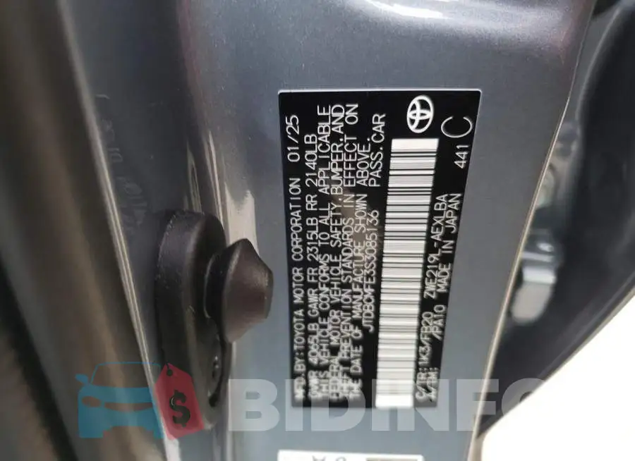 JTDBCMFE3S3085136 Photo# 12