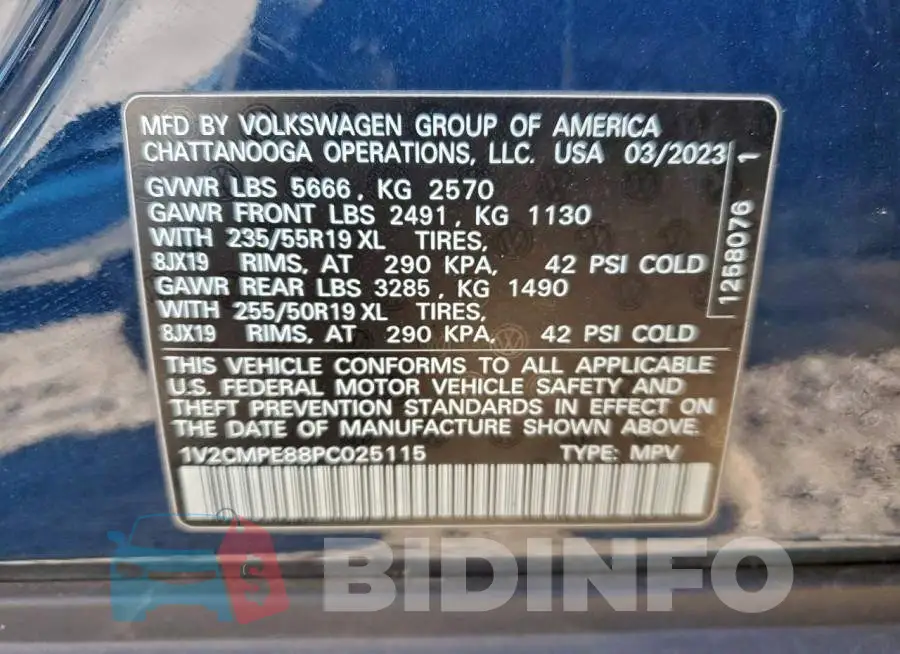 1V2CMPE88PC025115 Photo# 13