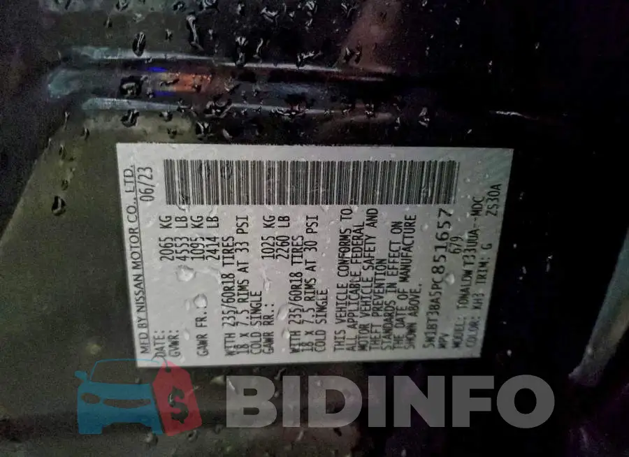5N1BT3BA5PC851657 Photo# 14
