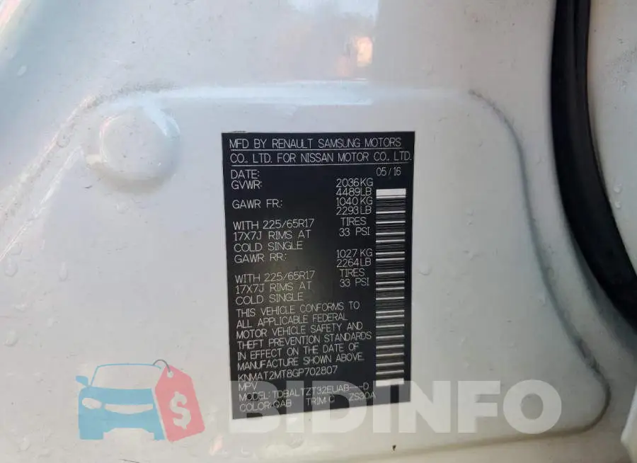 KNMAT2MT8GP702807 Photo# 13