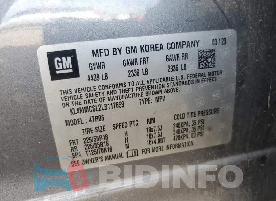 KL4MMCSL2LB117659 Photo# 13