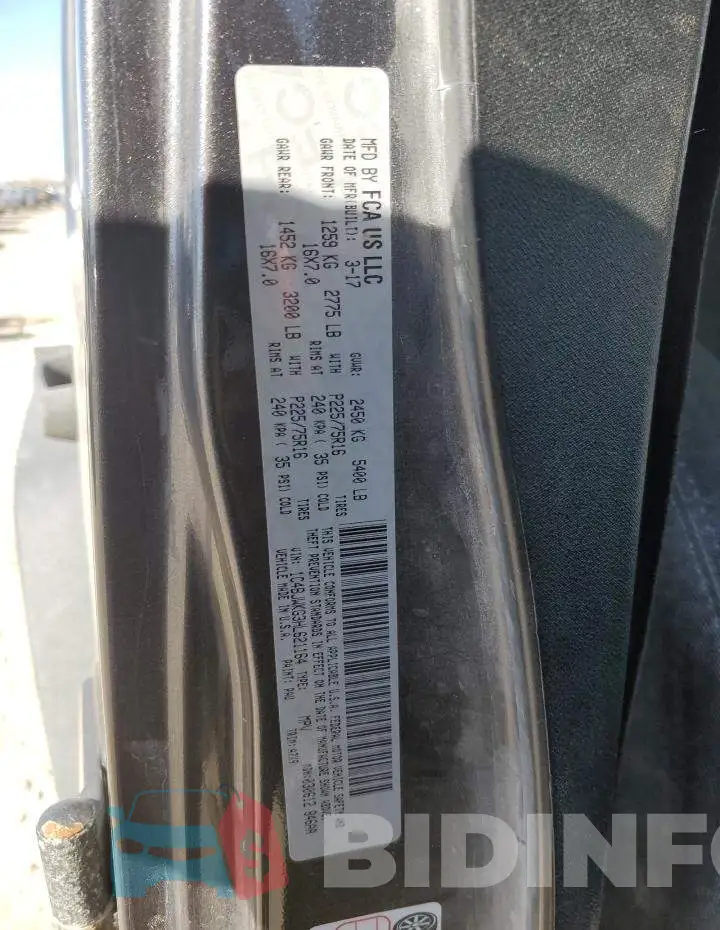1C4BJWKG3HL621164 Photo# 12