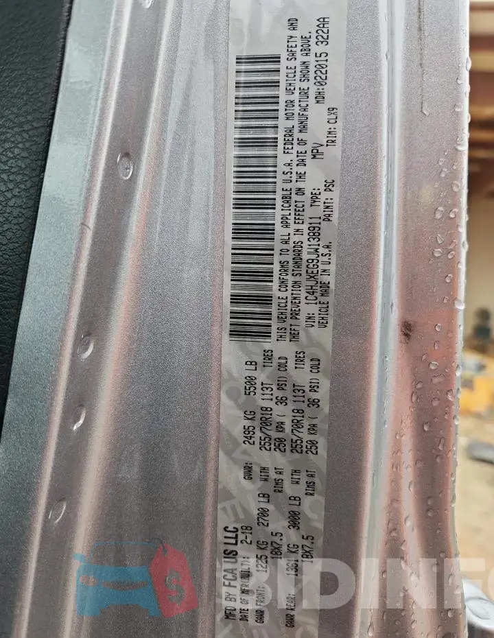 1C4HJXEG9JW138911 Photo# 13