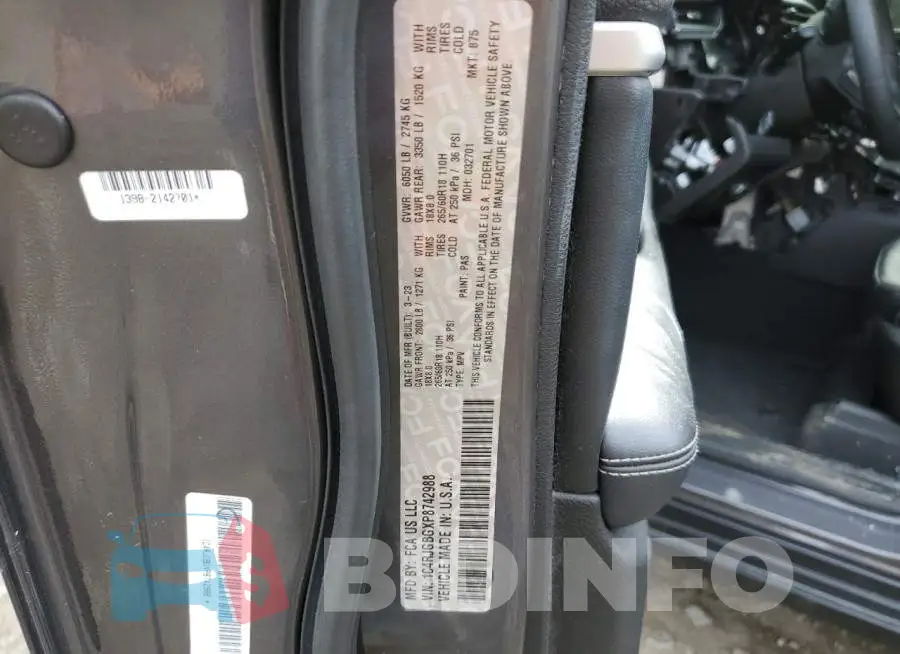 1C4RJGBGXP8742988 Photo# 13