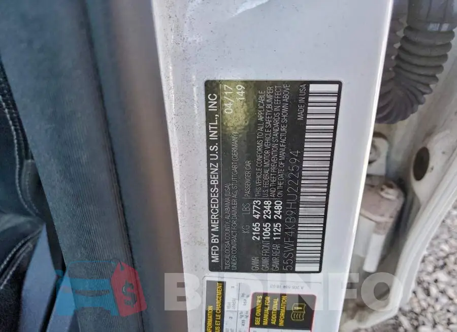 55SWF4KB9HU222594 Photo# 12