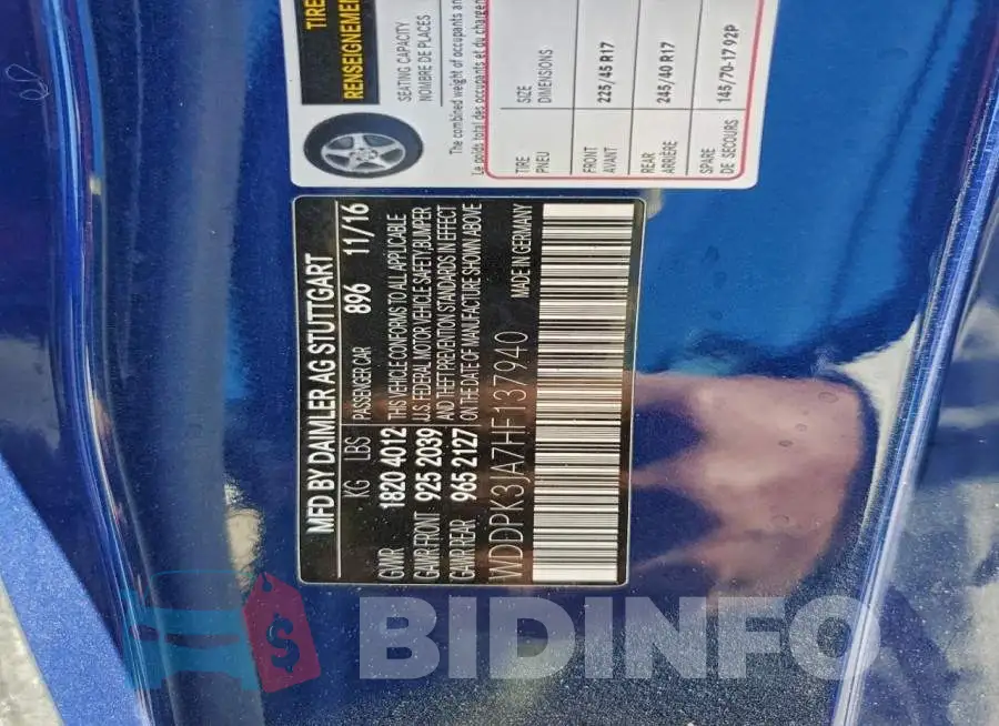 WDDPK3JA7HF137940 Photo# 12