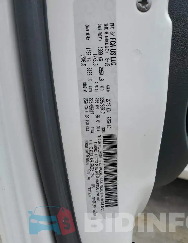 2C4RDGEG6GR108682 Photo# 13