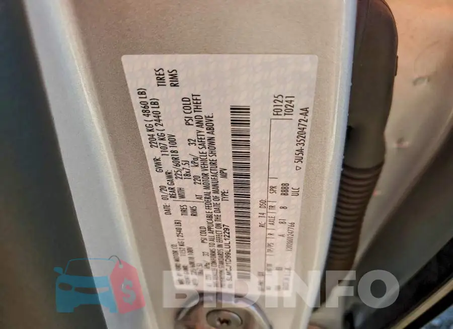 5LMCJ1D99LUL12297 Photo# 13