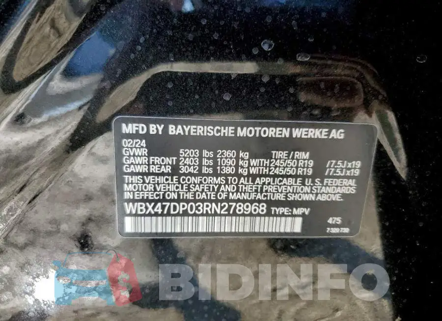 WBX47DP03RN278968 Photo# 13