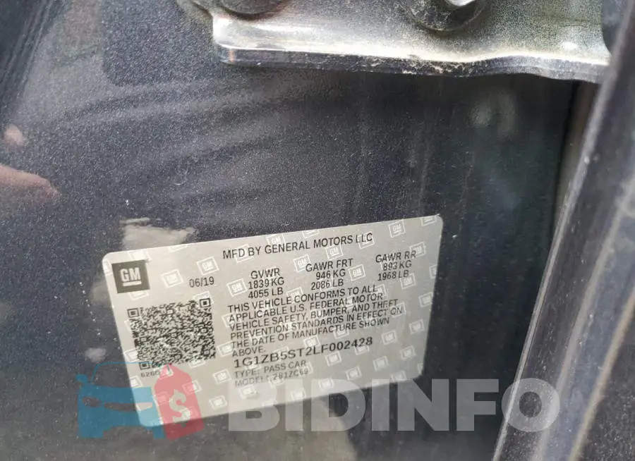 1G1ZB5ST2LF002428 Photo# 12