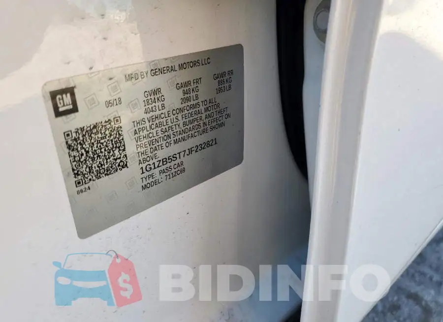 1G1ZB5ST7JF232821 Photo# 12