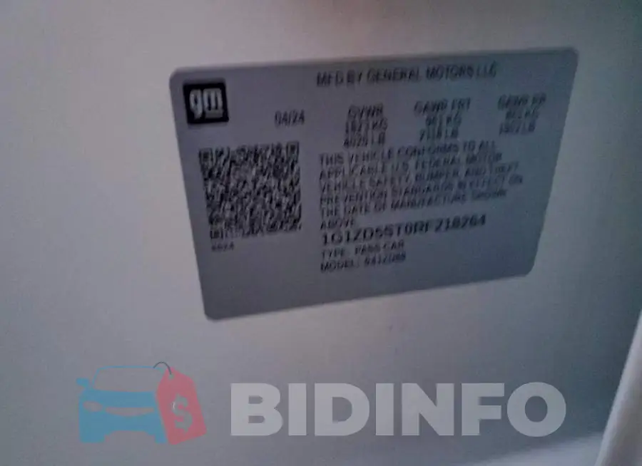 1G1ZD5ST0RF218264 Photo# 12