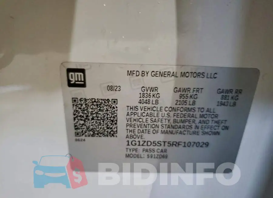1G1ZD5ST5RF107029 Photo# 13
