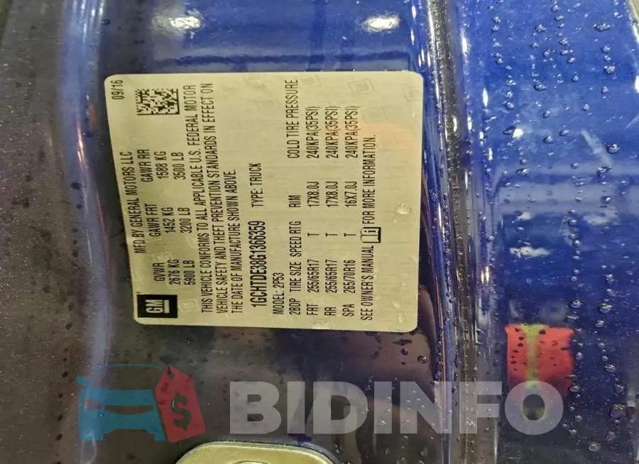 1GCHTDE38G1366359 Photo# 12