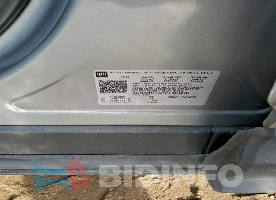 3GNAXHEG7PL110276 Photo# 12