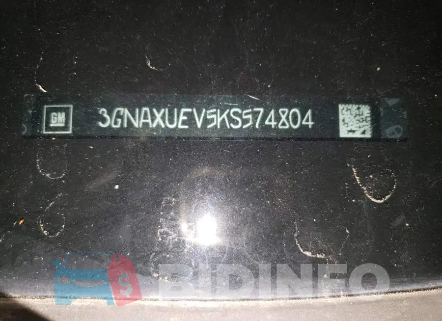 3GNAXUEV5KS574804 Photo# 14