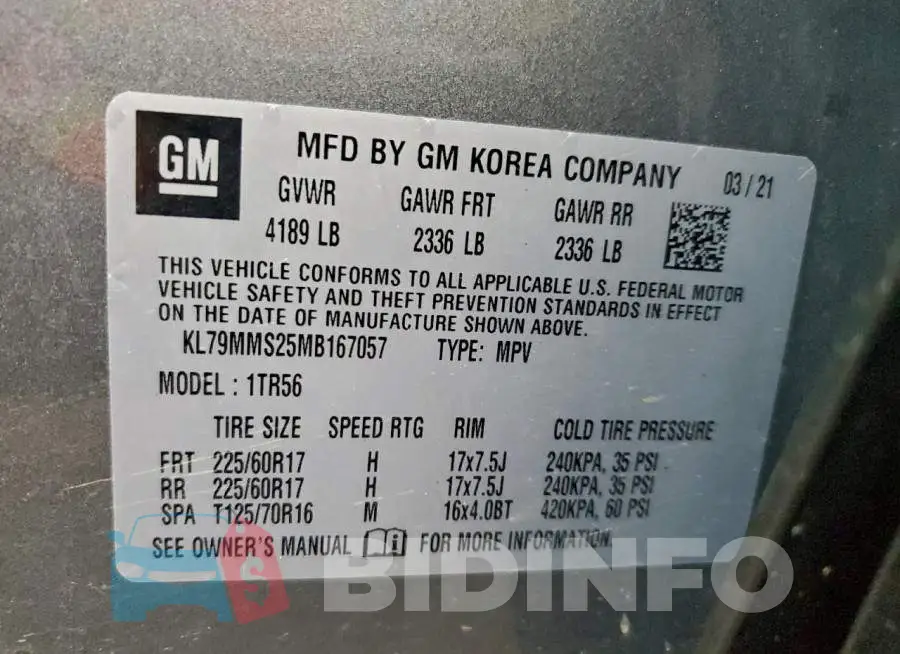 KL79MMS25MB167057 Photo# 14