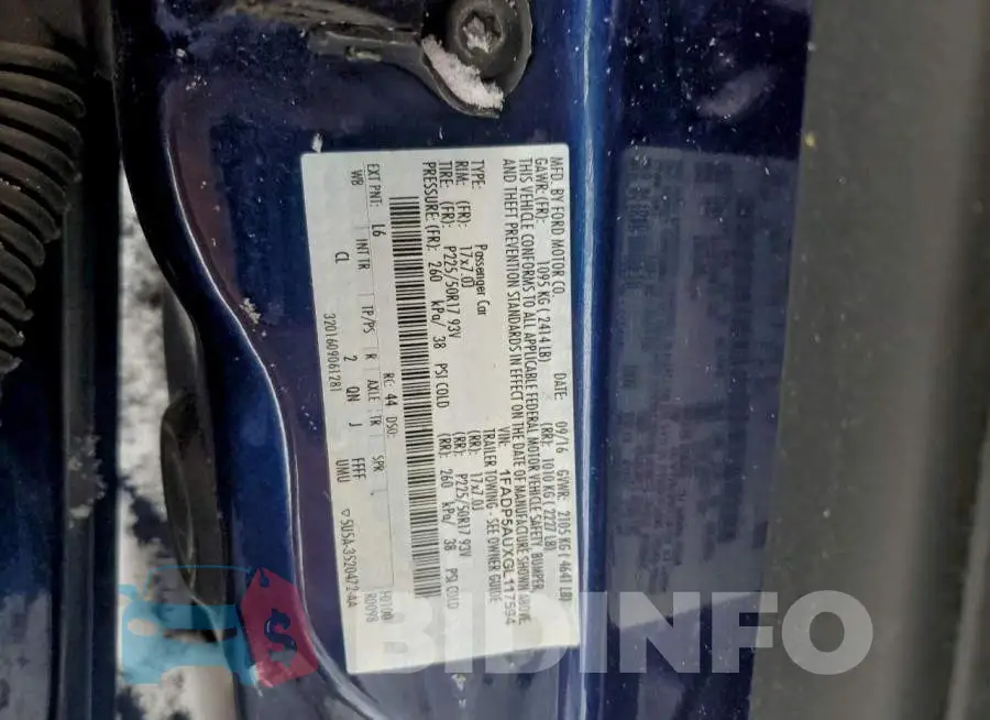 1FADP5AUXGL117594 Photo# 13