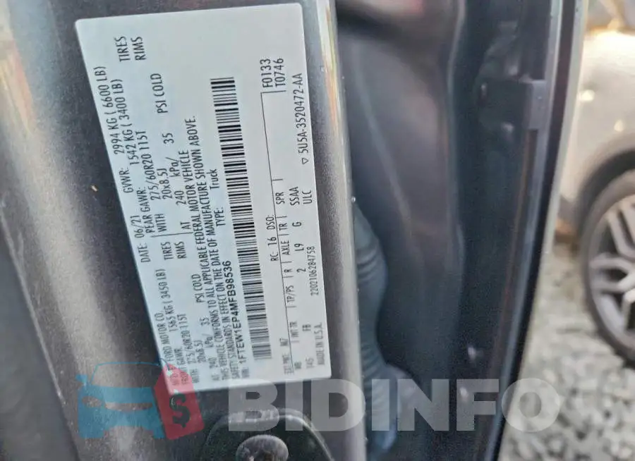 1FTEW1EP4MFB98536 Photo# 13
