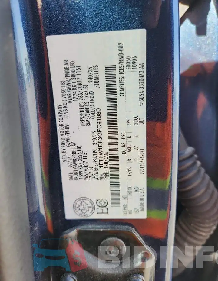 1FTFW1EF3GFC91080 Photo# 12