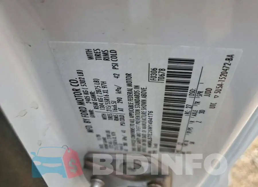 NM0LS7E26M1494176 Photo# 13