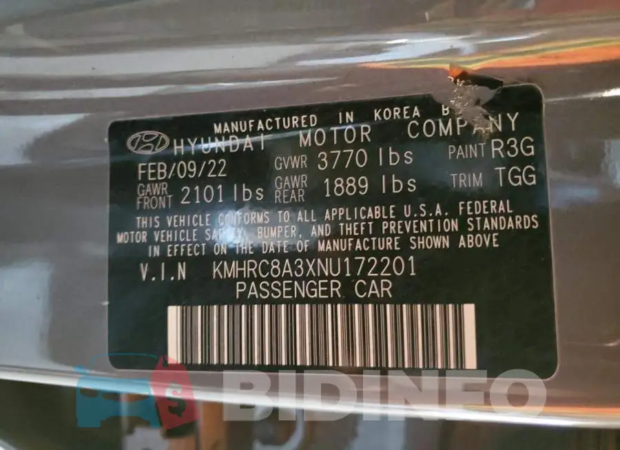 KMHRC8A3XNU172201 Photo# 12