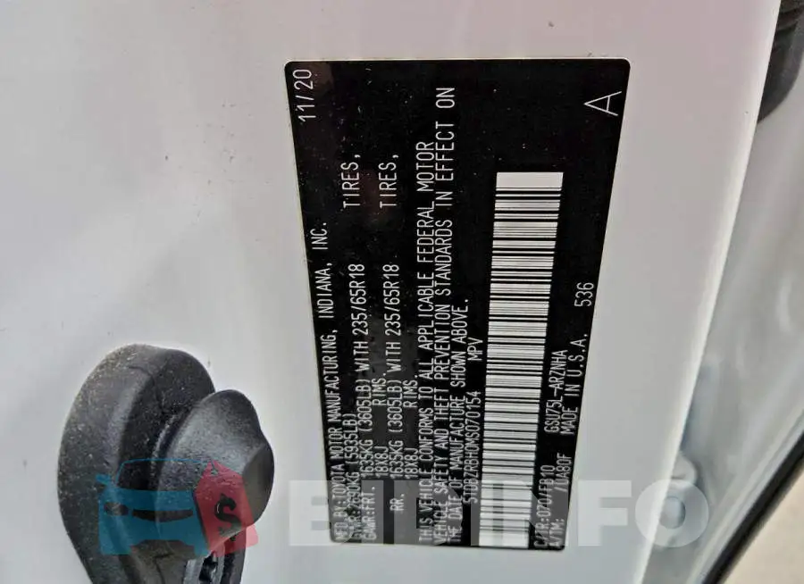 5TDBZRBH0MS070154 Photo# 13