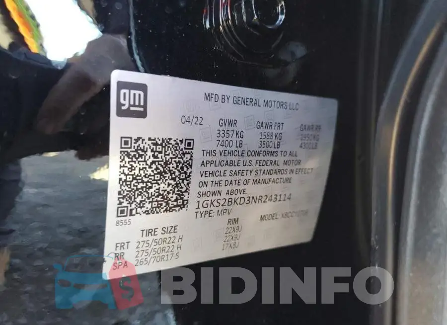 1GKS2JRL6SR311571 Photo# 13