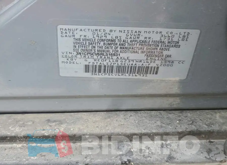 3N1CP5CV6RL516931 Photo# 13