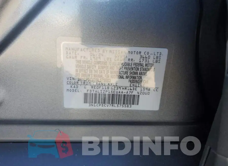 3N1CP5CV7RL575583 Photo# 13