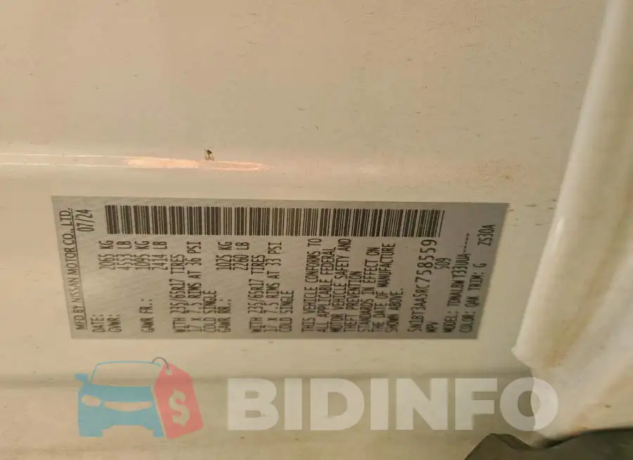 5N1BT3AA5RC758559 Photo# 13
