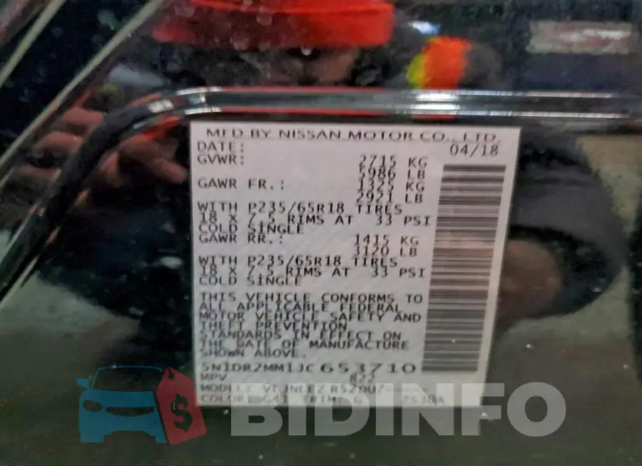 5N1DR2MM1JC653710 Photo# 13