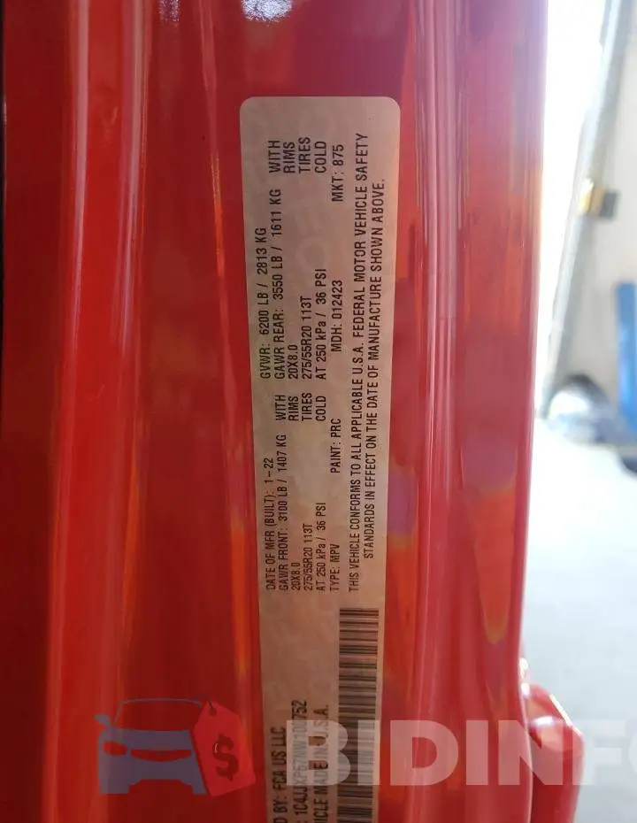1C4JJXP67NW100752 Photo# 13