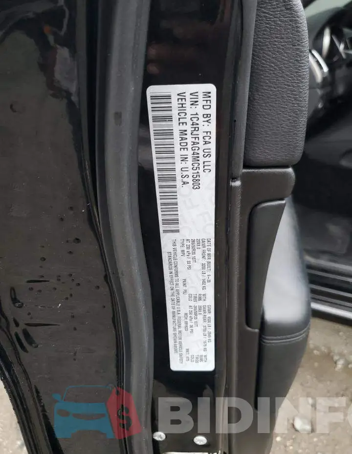 1C4RJFAG4MC515803 Photo# 14